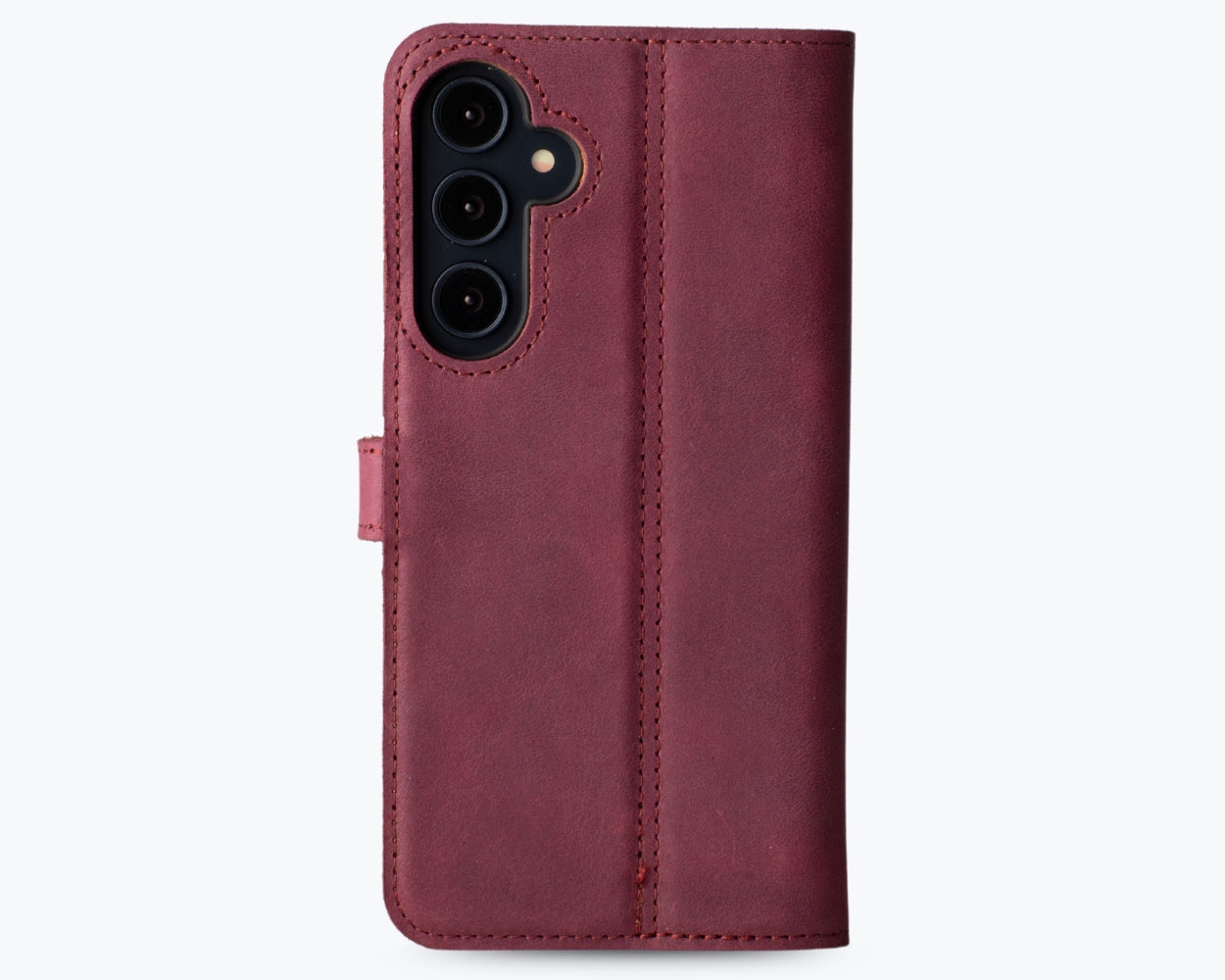 Samsung Galaxy A55 - Vintage Leather Wallet Phone Case
