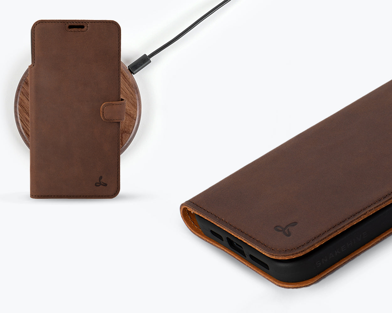Google Pixel 8 Pro- Vintage Leather Wallet Phone Case