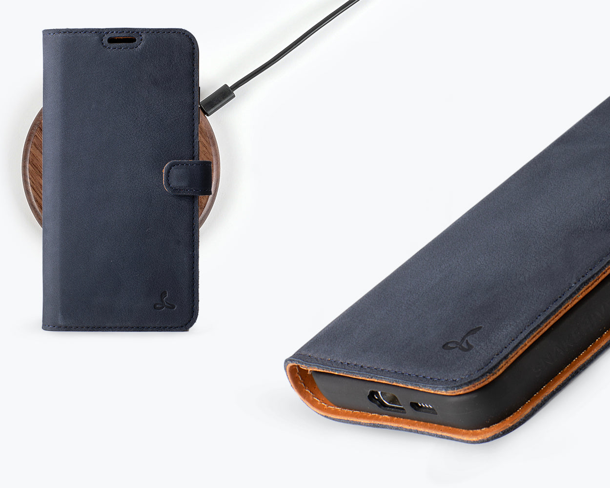 Samsung Galaxy S25 Plus - Vintage Leather Wallet Phone Case