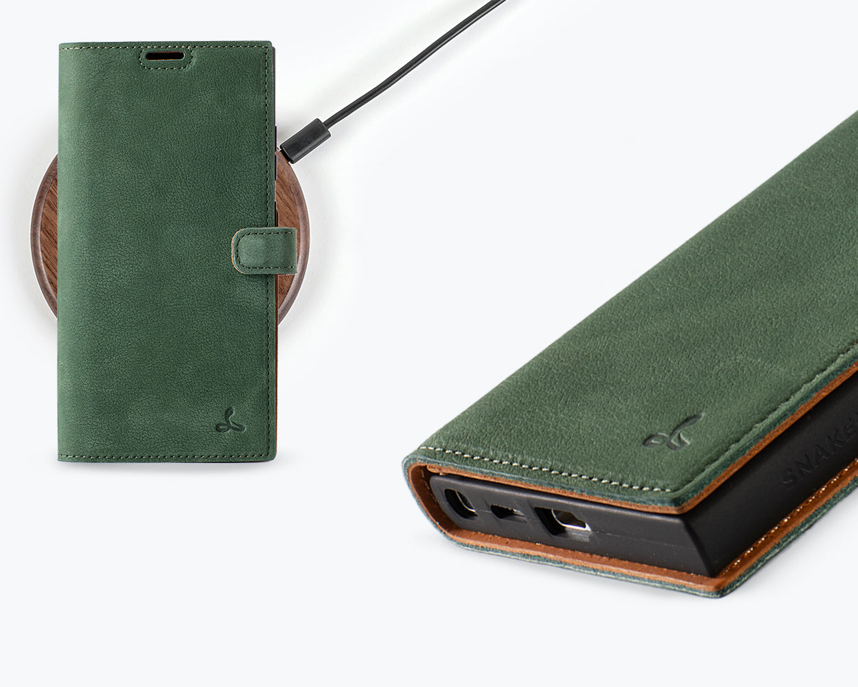 Samsung Galaxy S25 Ultra - Vintage Leather Wallet Phone Case