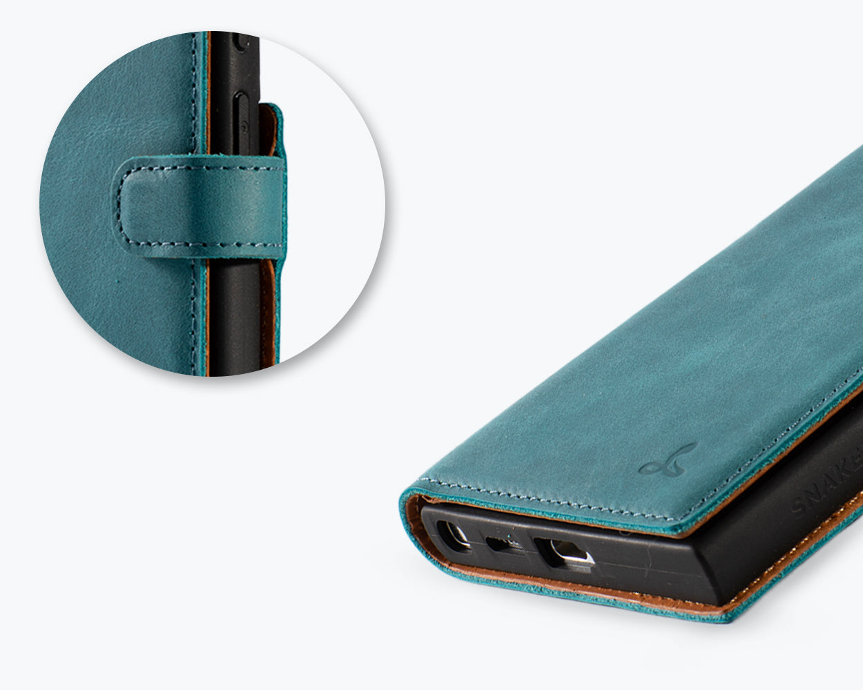 Samsung Galaxy S25 Ultra - Vintage Leather Wallet Phone Case