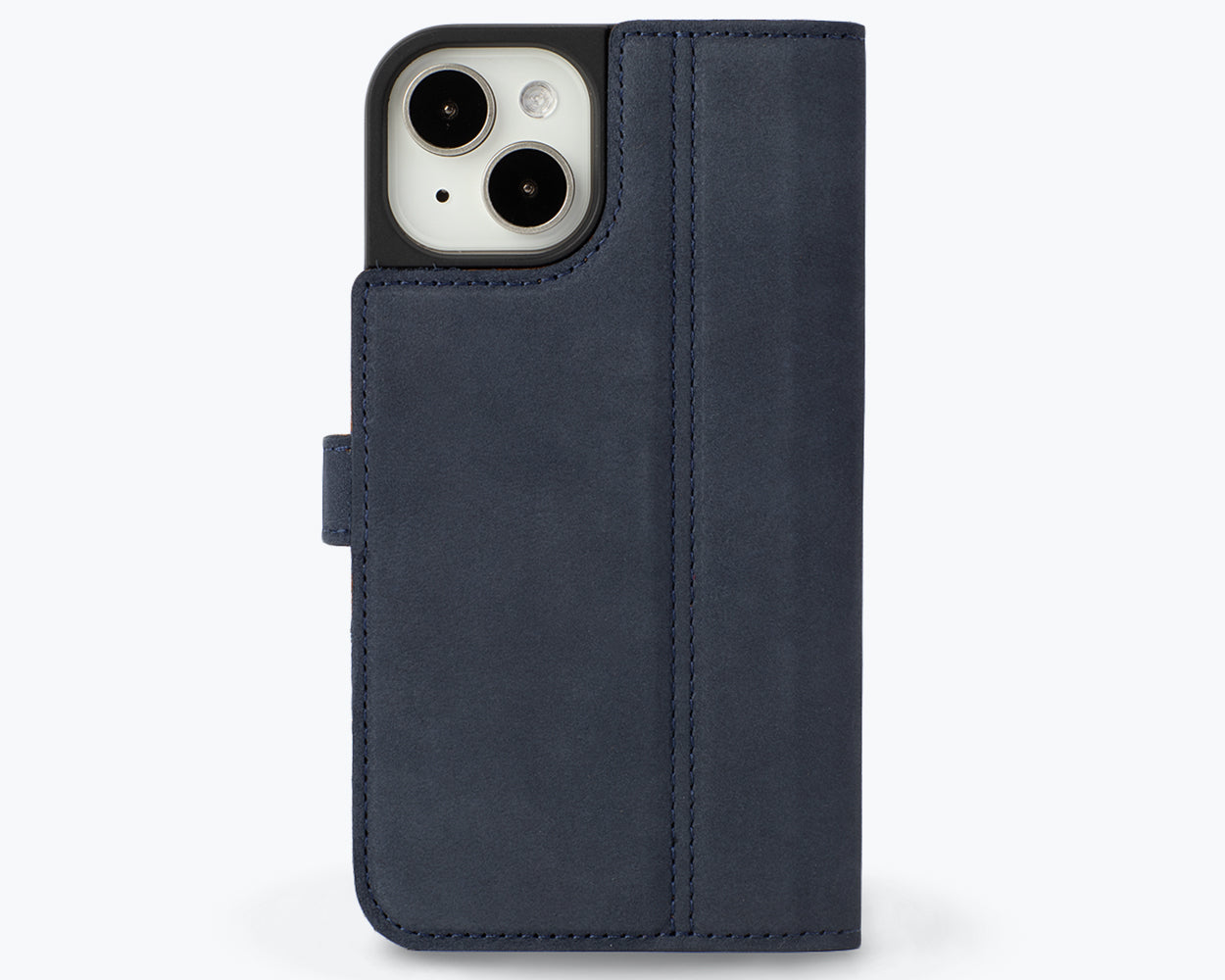 Apple iPhone 15 - Vintage Leather Wallet Phone Case
