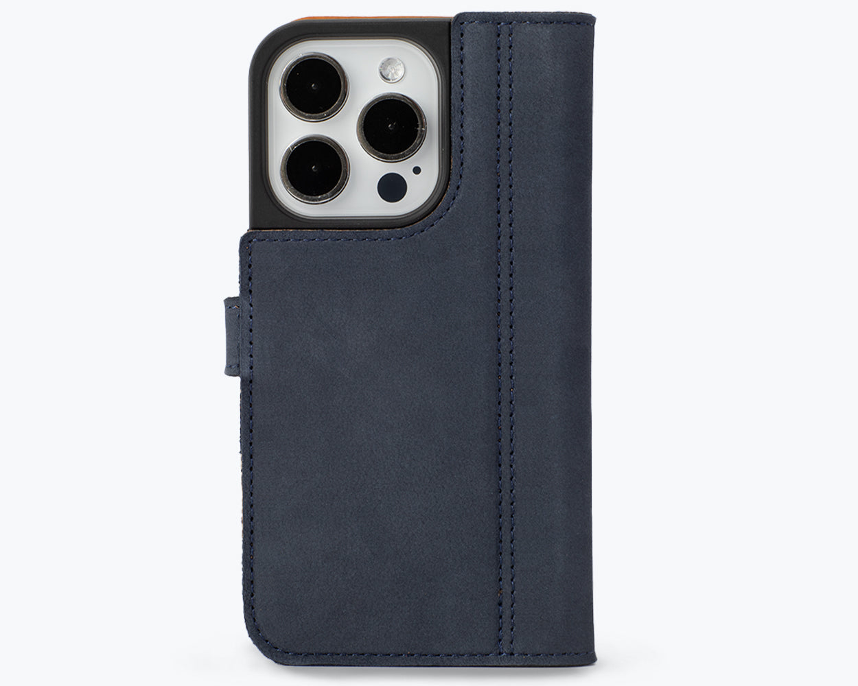 Apple iPhone 15 Pro - Vintage Leather Wallet Phone Case