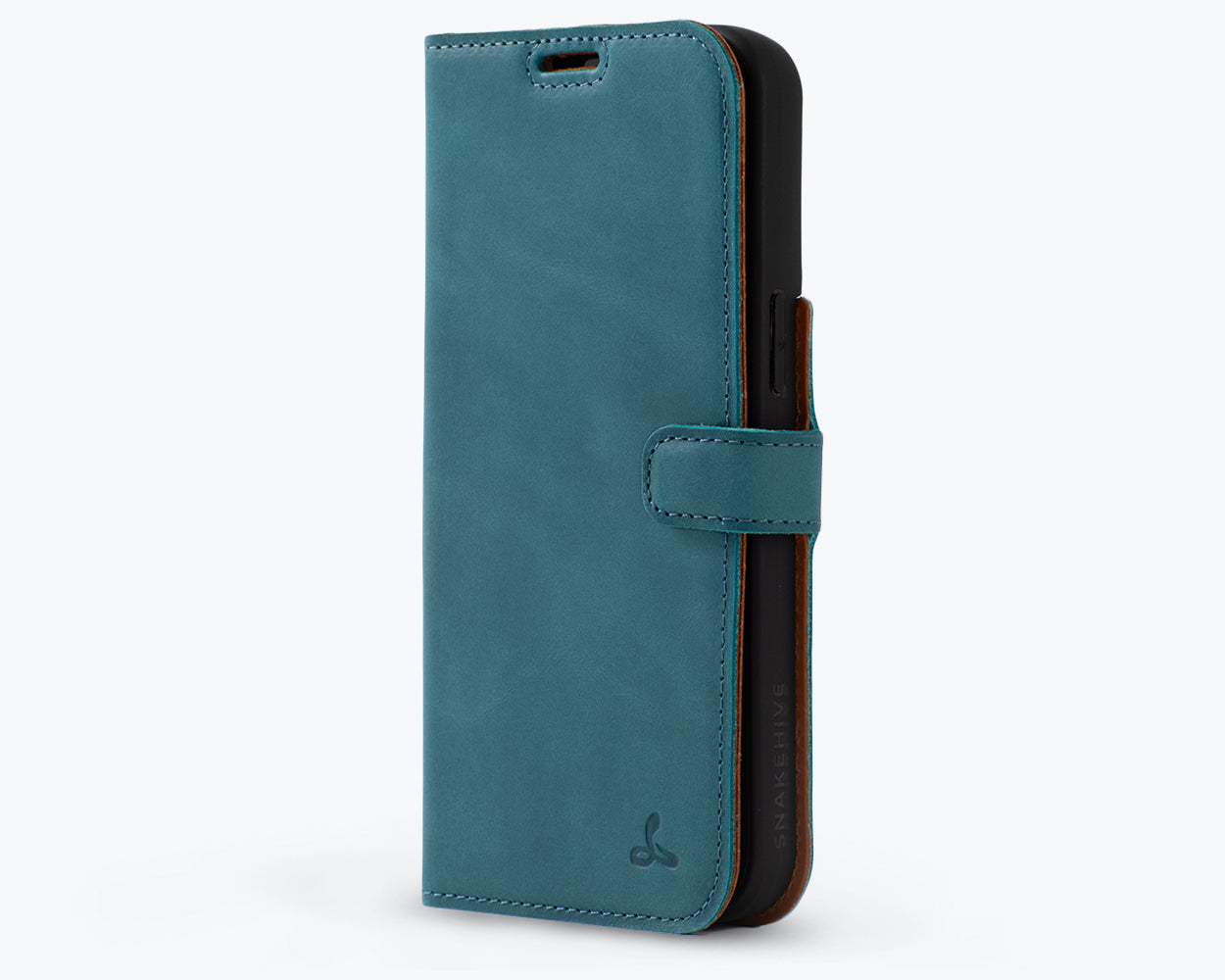 Apple iPhone 15 Pro - Vintage Leather Wallet Phone Case