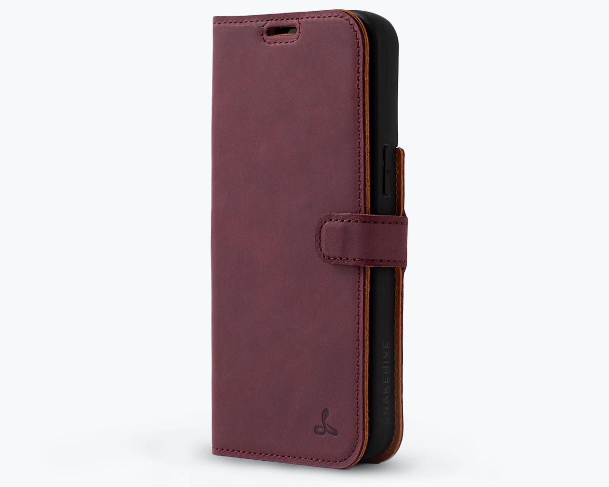 Apple iPhone 15 Pro - Vintage Leather Wallet Phone Case