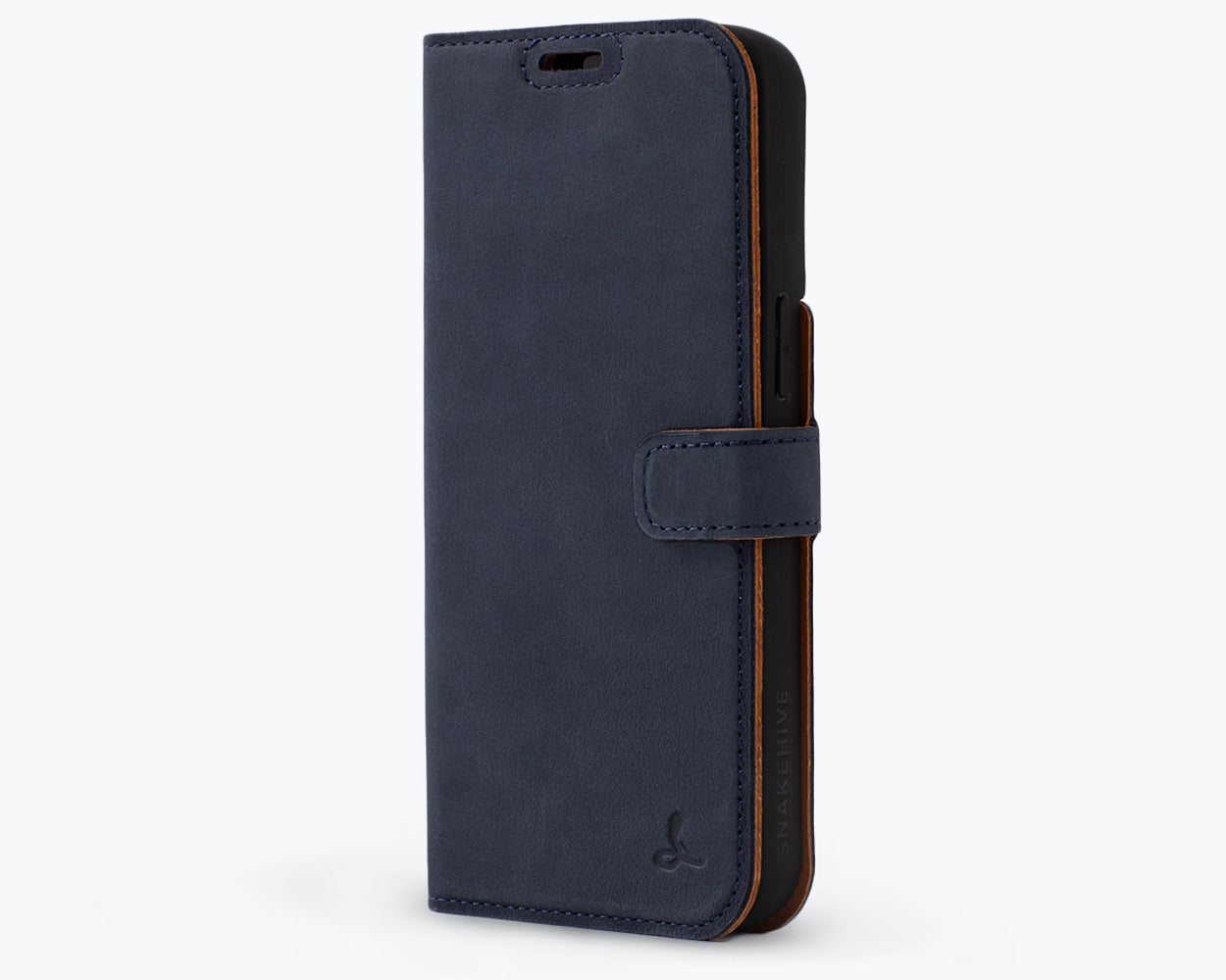 Apple iPhone 15 Pro - Vintage Leather Wallet Phone Case
