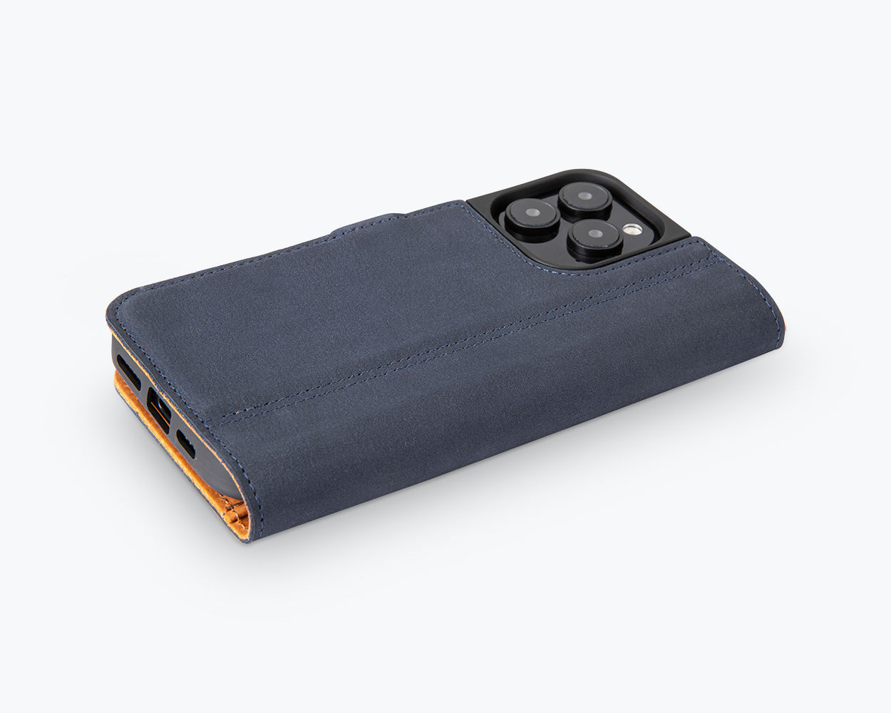 Apple iPhone 16 Pro - Vintage Leather Wallet Phone Case
