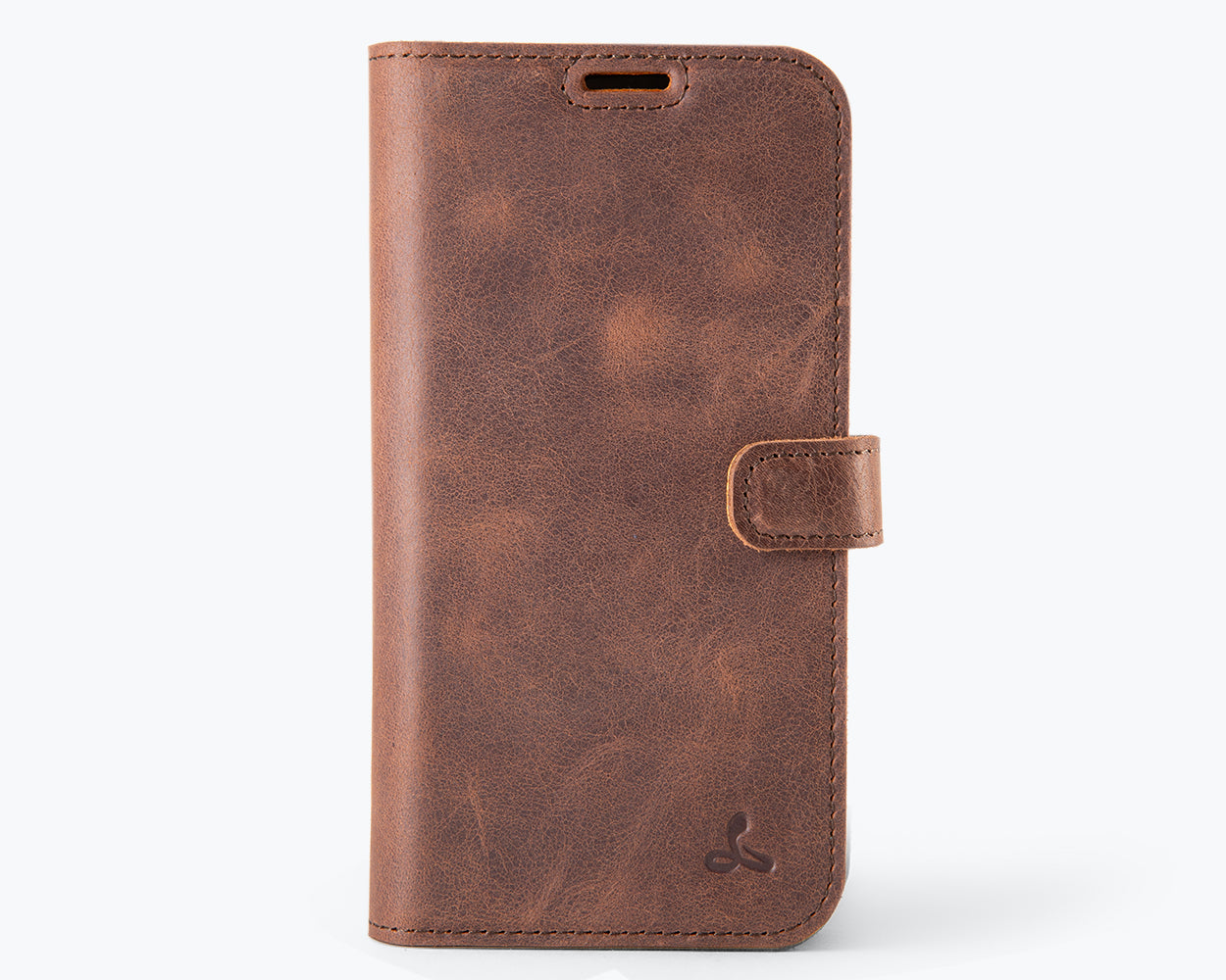 Apple iPhone 16 - Vintage Leather Wallet Phone Case