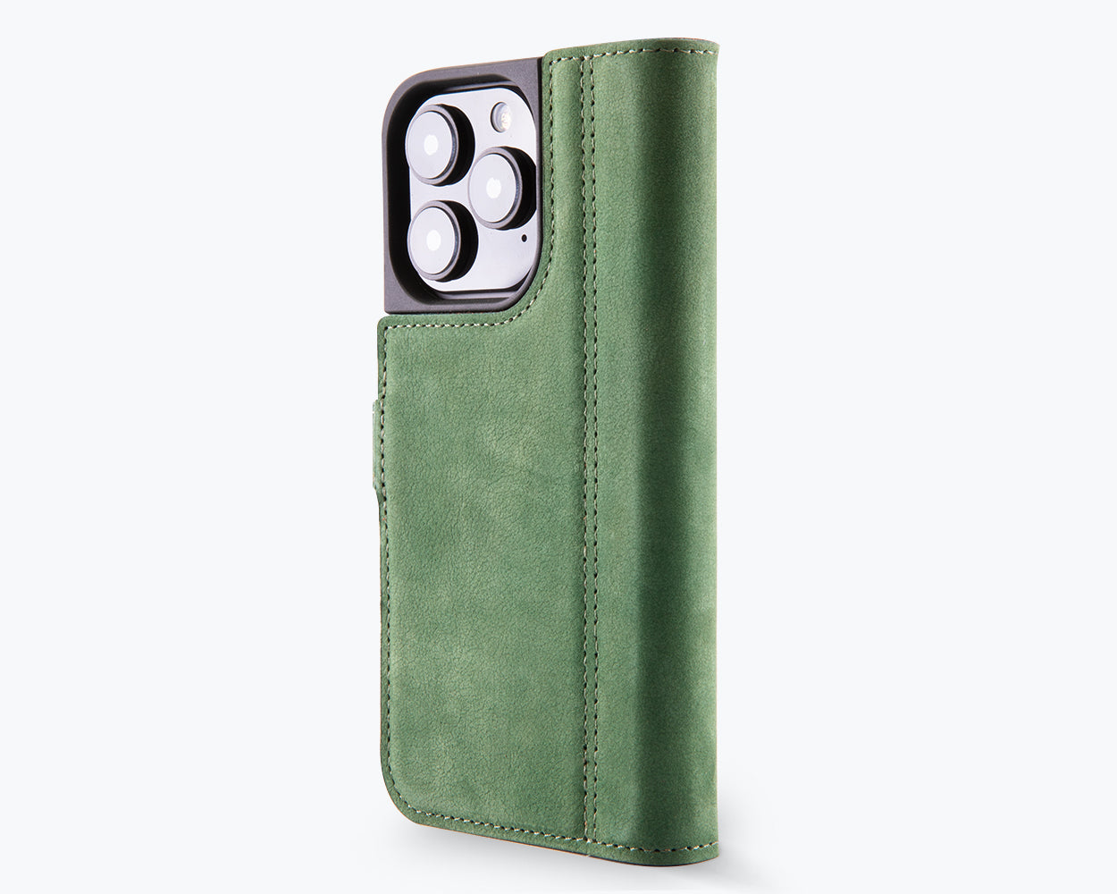 Apple iPhone 16 Pro Max - Vintage Leather Wallet Phone Case