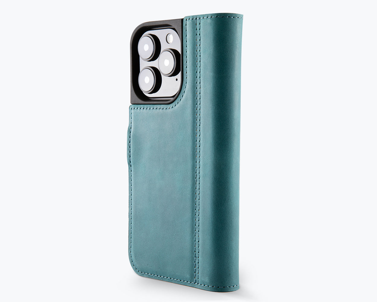 Apple iPhone 16 Pro Max - Vintage Leather Wallet Phone Case