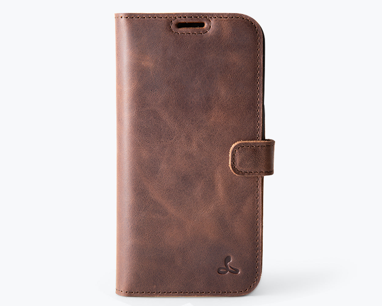 Apple iPhone 16 Pro Max - Vintage Leather Wallet Phone Case