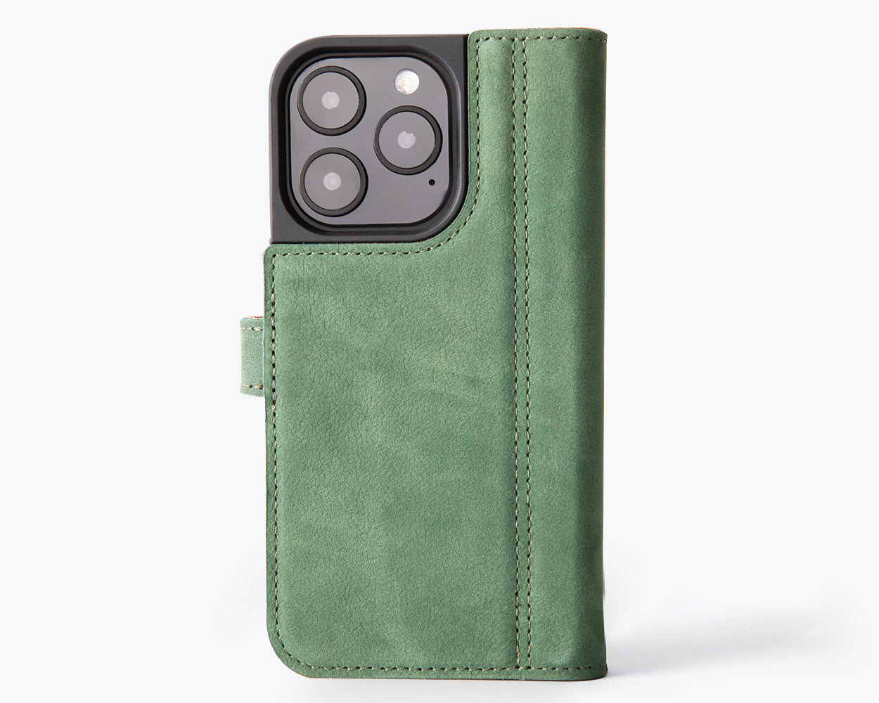 Apple iPhone 16 Pro Max - Vintage Leather Wallet Phone Case