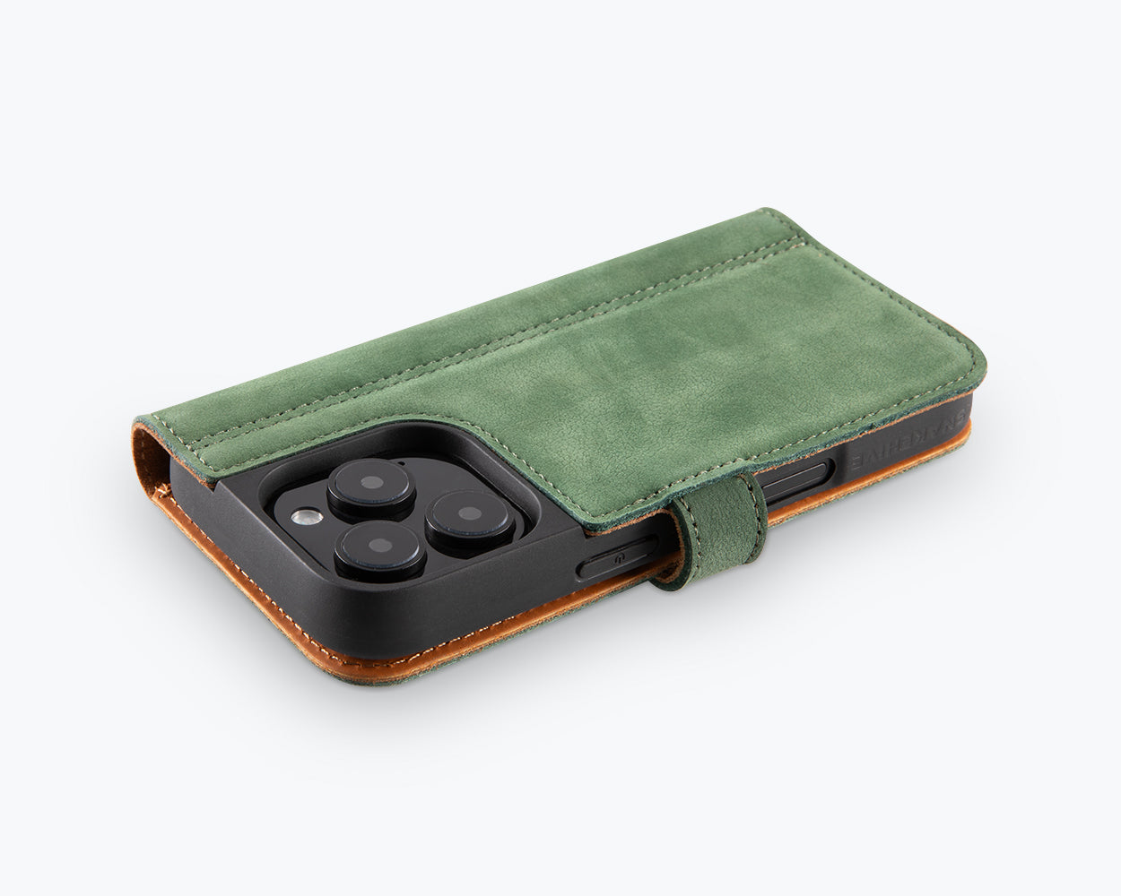 Apple iPhone 16 Pro - Vintage Leather Wallet Phone Case