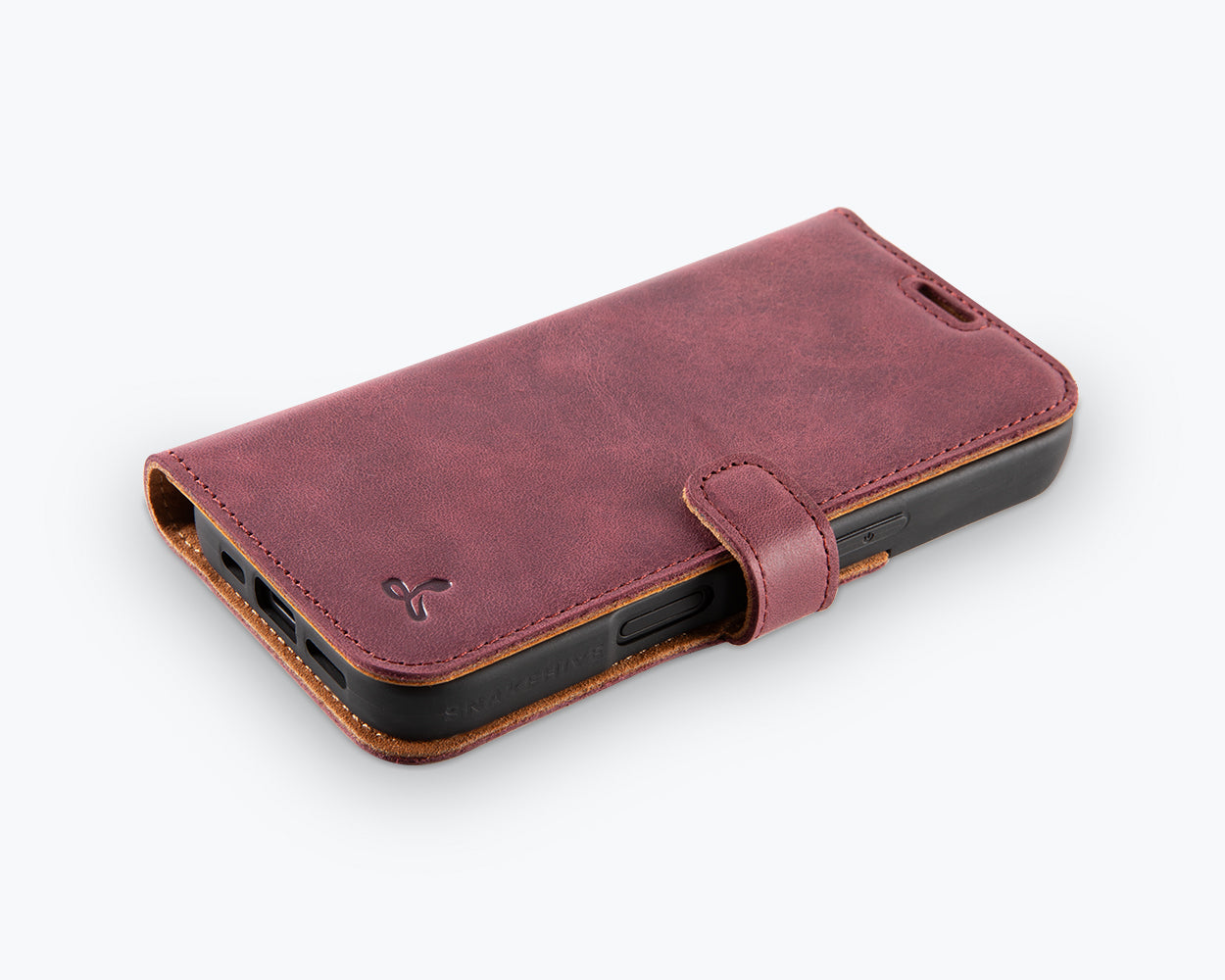 Apple iPhone 16 Pro Max - Vintage Leather Wallet Phone Case
