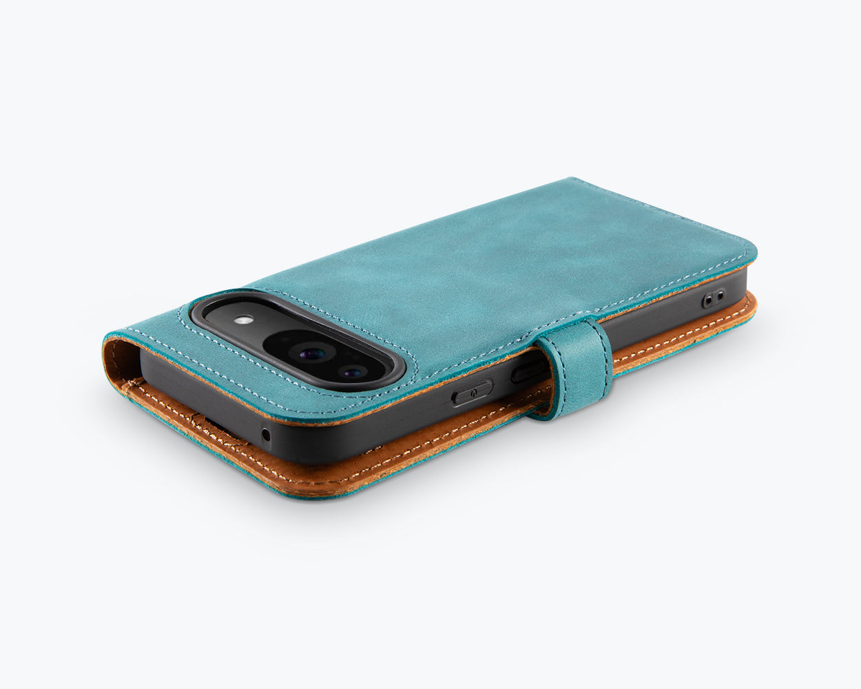 Google Pixel 9 Pro XL - Vintage Leather Wallet Phone Case