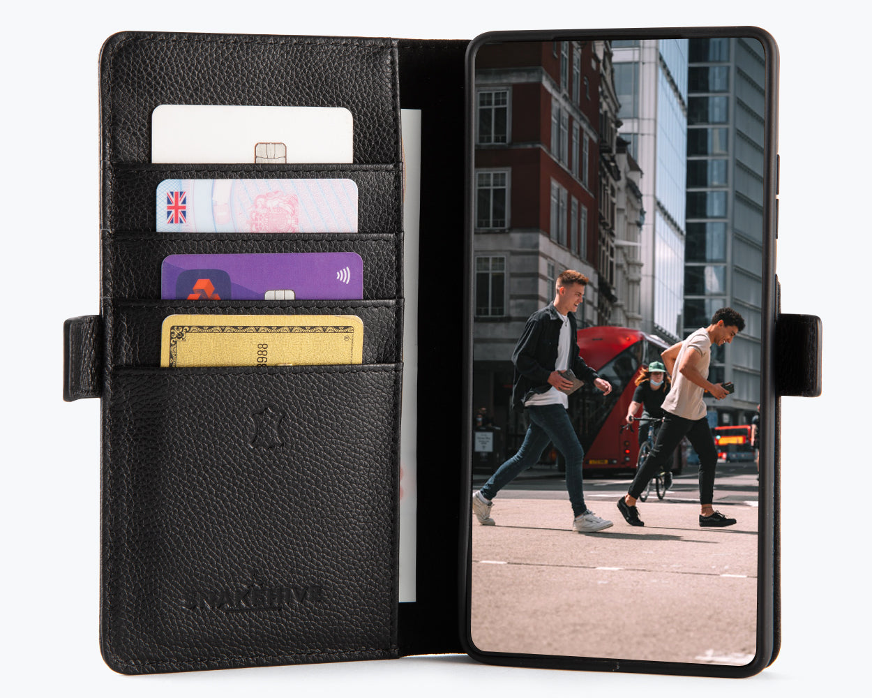 Samsung Galaxy S25 Ultra - Metro Leather Wallet Phone Case
