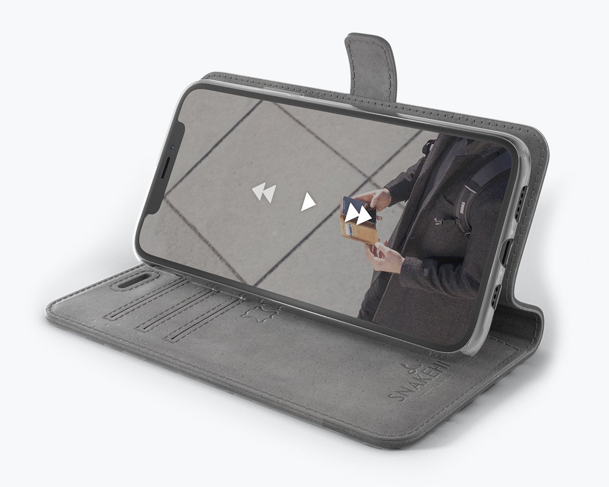 Apple iPhone 11 Pro - Vintage Leather Wallet Phone Case