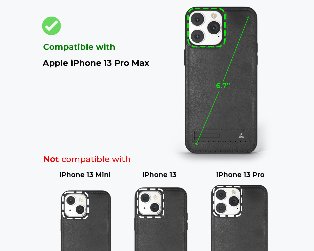 Étui en cuir Metro - Apple iPhone 13 Pro Max