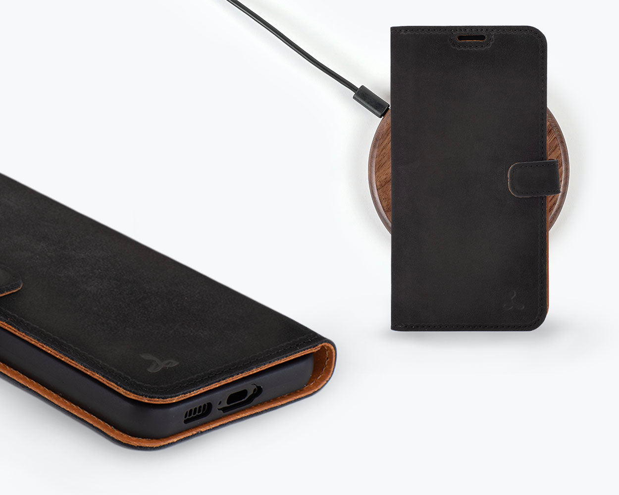 Samsung Galaxy S23 Plus - Vintage Leather Wallet Phone Case