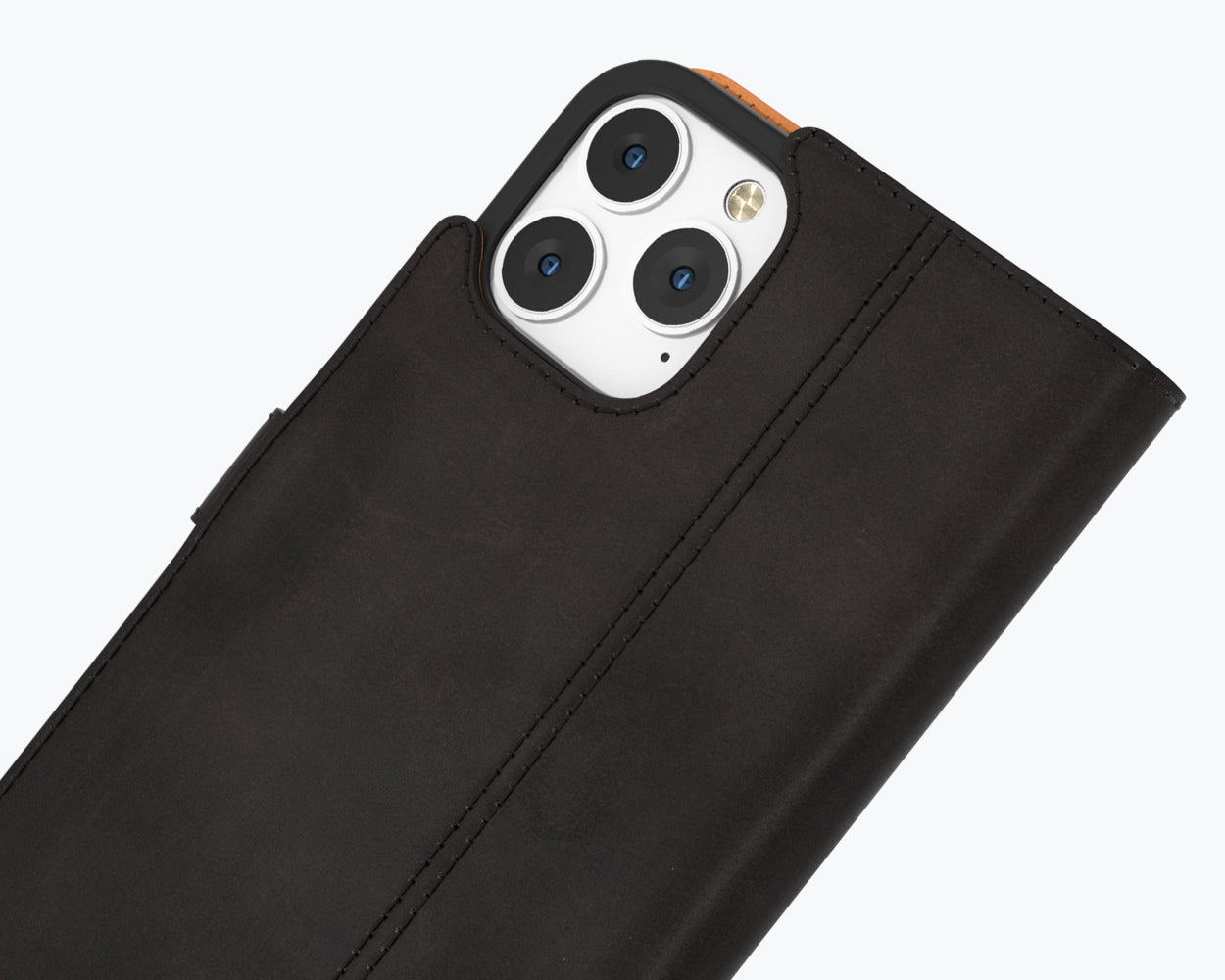 Étui portefeuille en cuir vintage - Apple iPhone 13 Pro