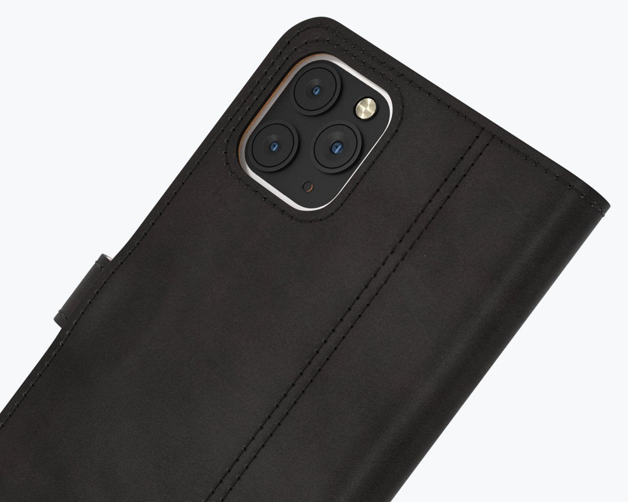 Étui portefeuille en cuir vintage - Apple iPhone 12 Pro Max