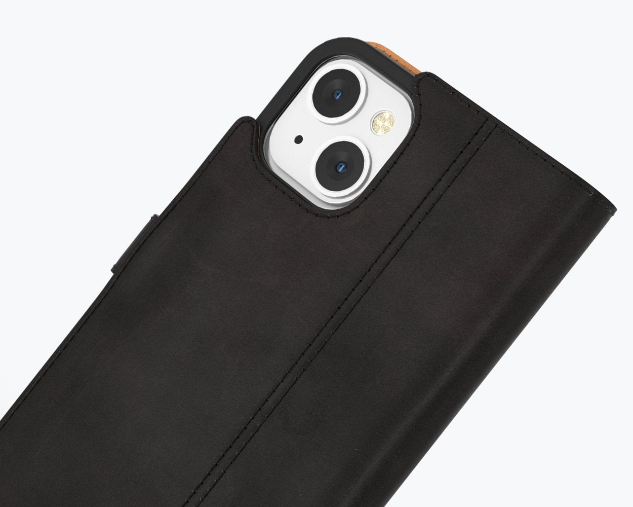 Étui portefeuille en cuir vintage - Apple iPhone 13 Mini