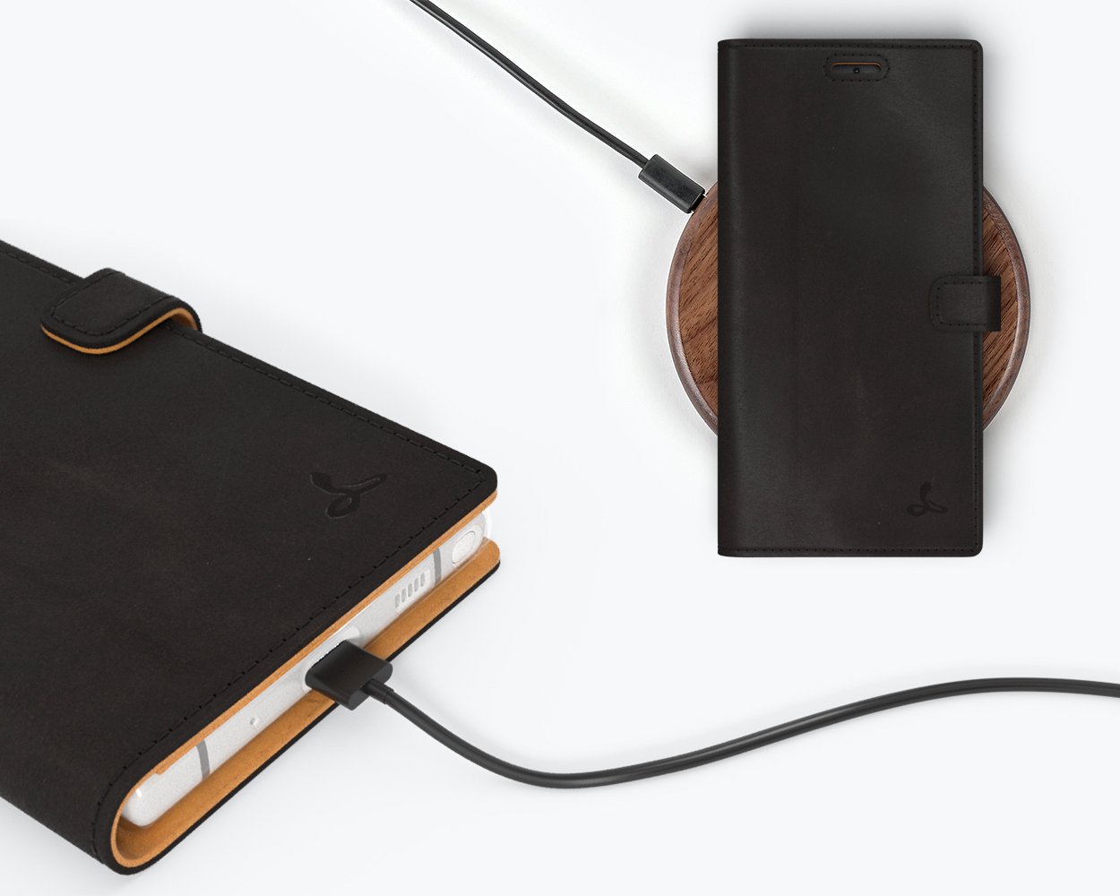 Samsung Galaxy Note 10 Plus - Vintage Leather Wallet Phone Case