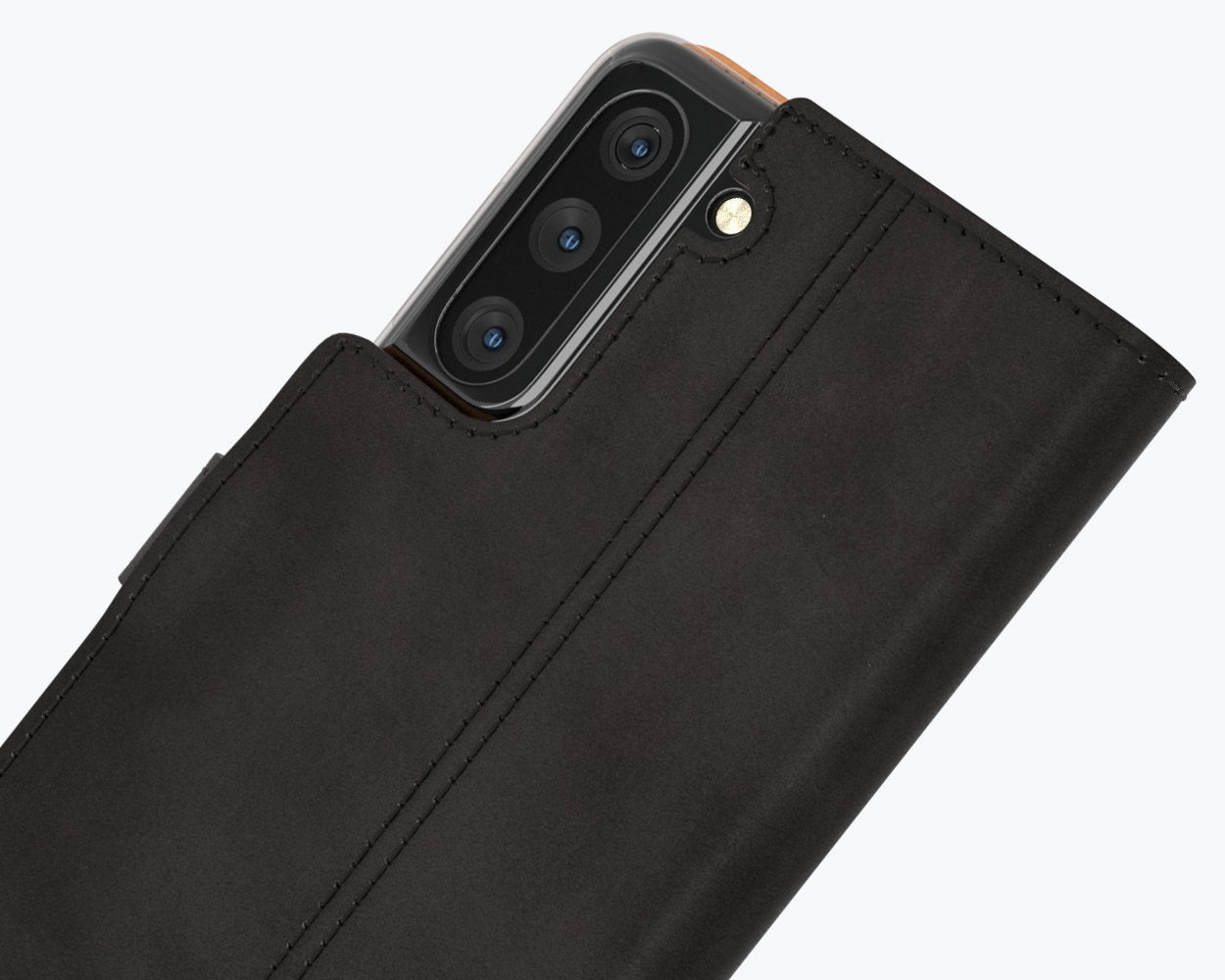 Étui portefeuille en cuir vintage - Samsung Galaxy S21 Plus