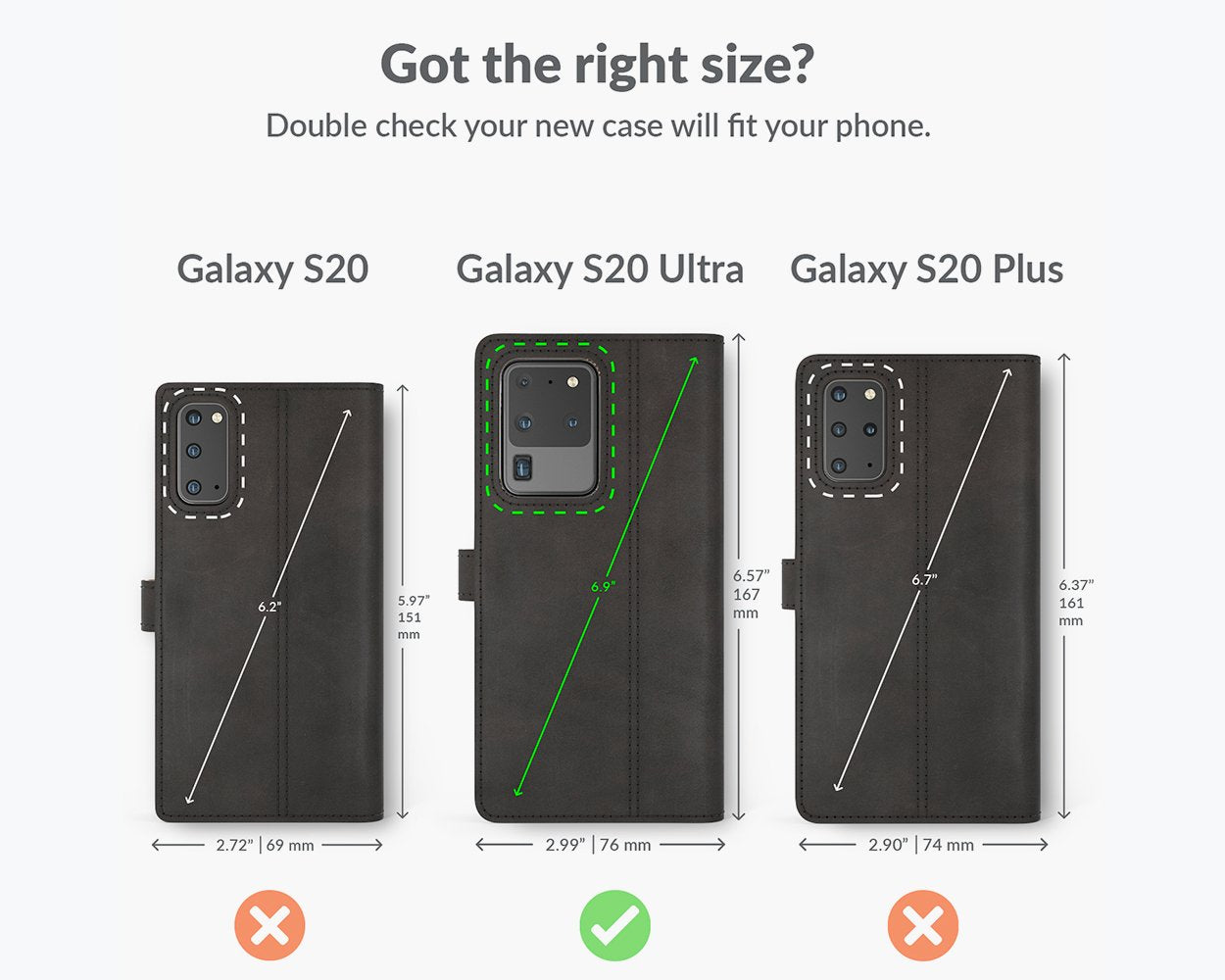 Étui portefeuille en cuir vintage - Samsung Galaxy S20 Ultra