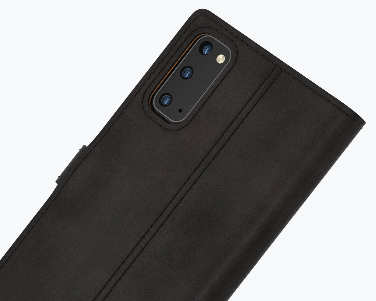 Étui portefeuille en cuir vintage - Samsung Galaxy S20