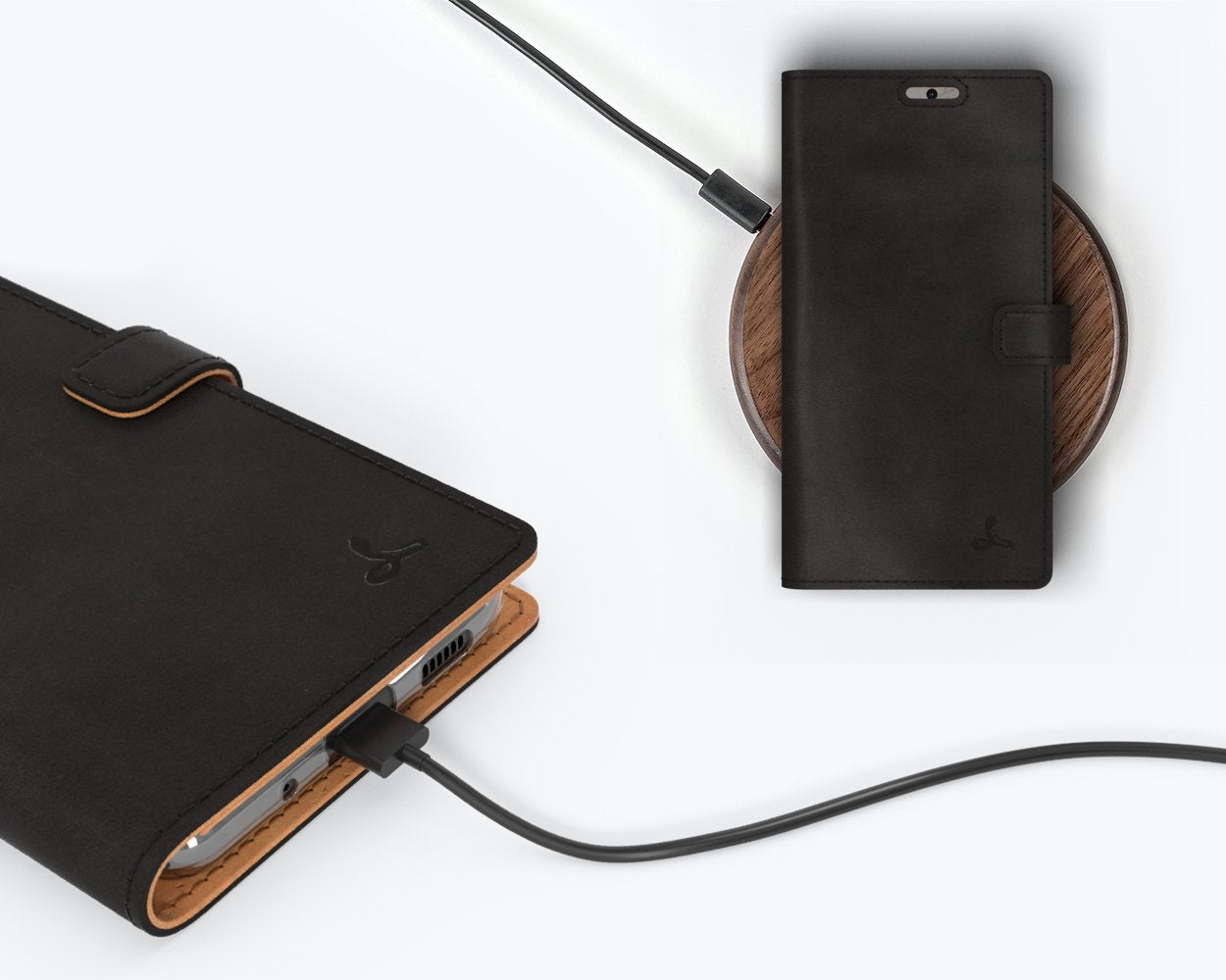 Étui portefeuille en cuir vintage - Samsung Galaxy S20