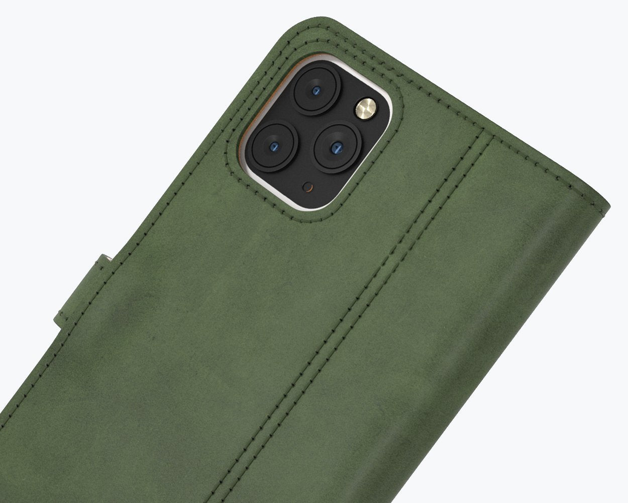 Étui portefeuille en cuir vintage - Apple iPhone 12 Pro Max