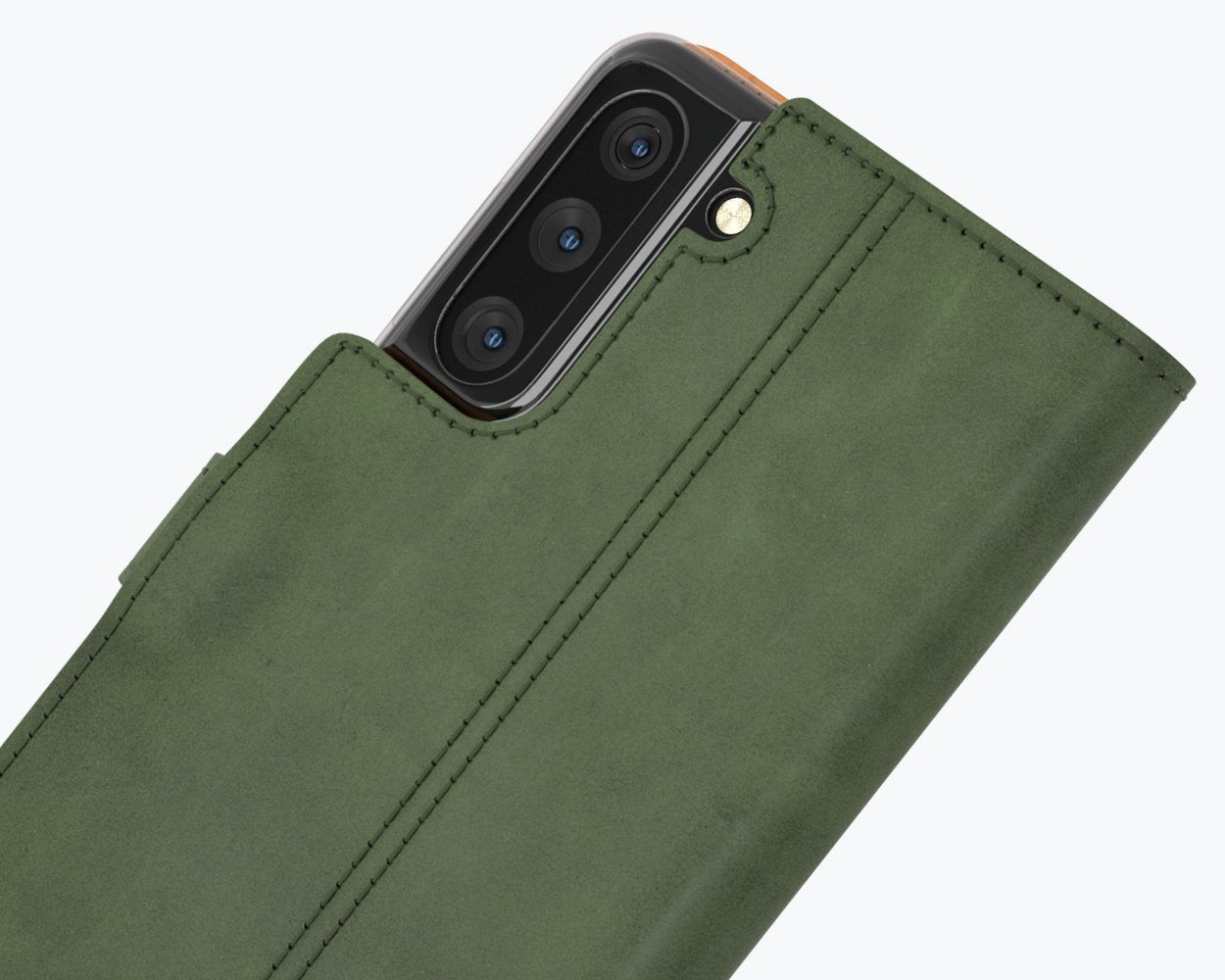 Étui portefeuille en cuir vintage - Samsung Galaxy S21 Plus