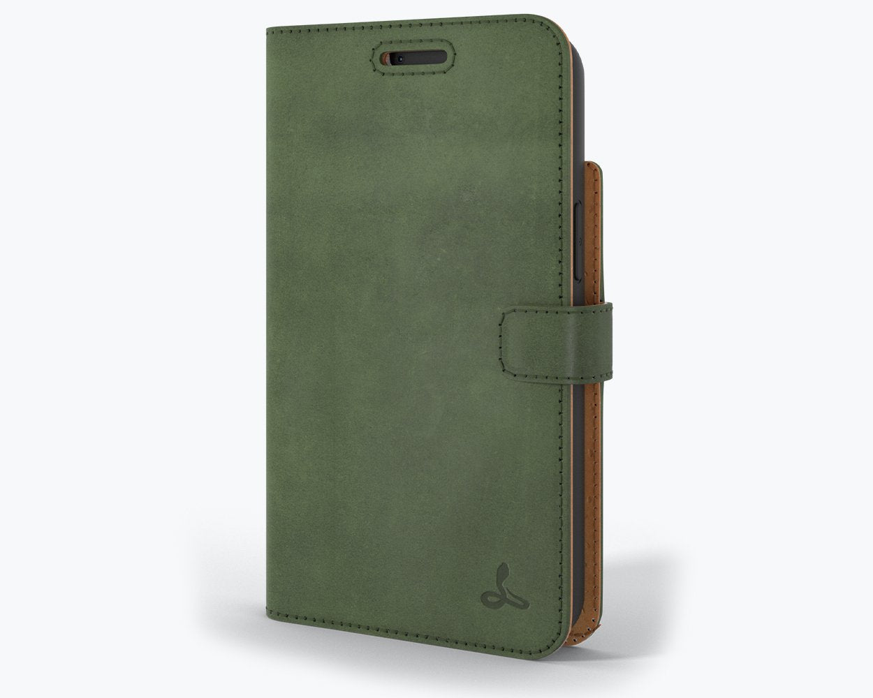Étui portefeuille en cuir vintage - Apple iPhone 13 Mini