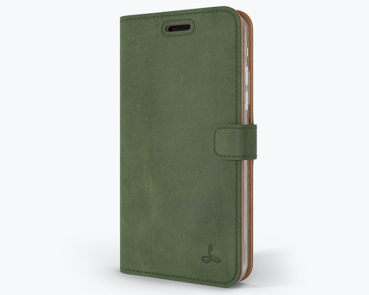 Étui portefeuille en cuir vintage - Apple iPhone X/XS