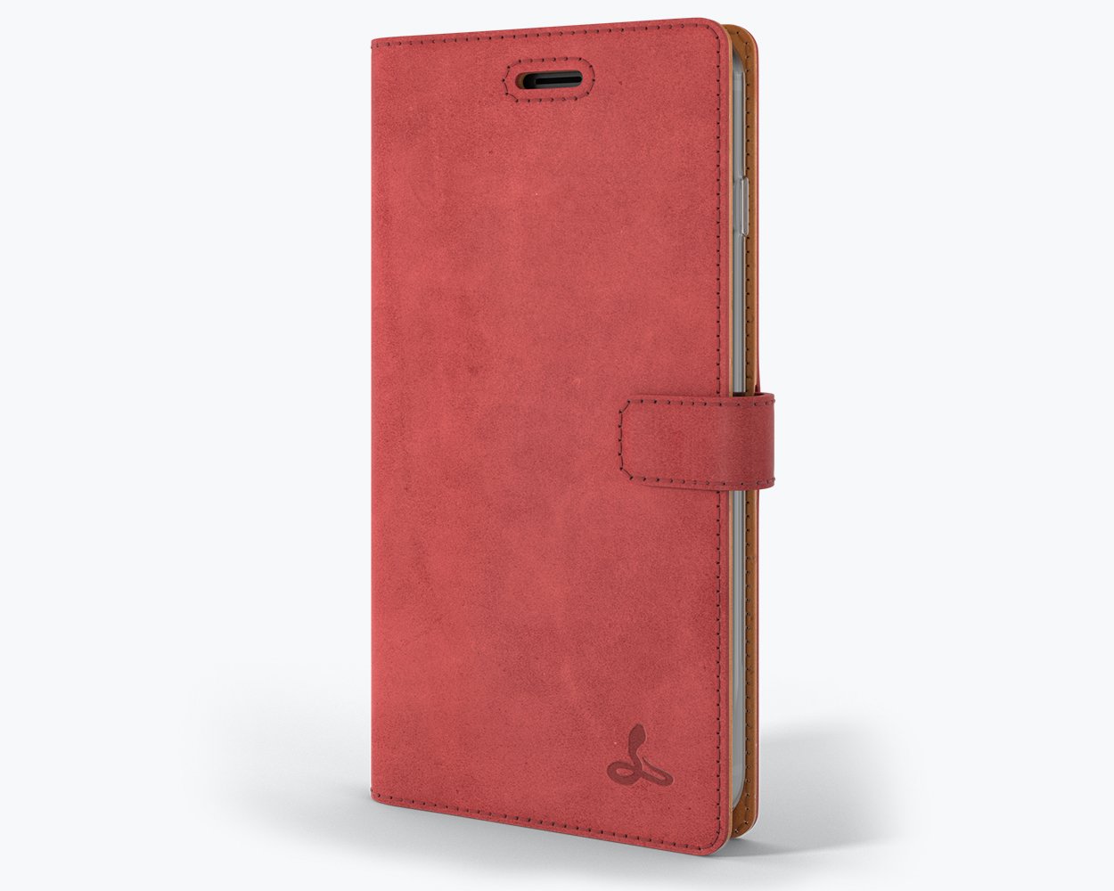Étui portefeuille en cuir vintage - Apple iPhone 7 Plus