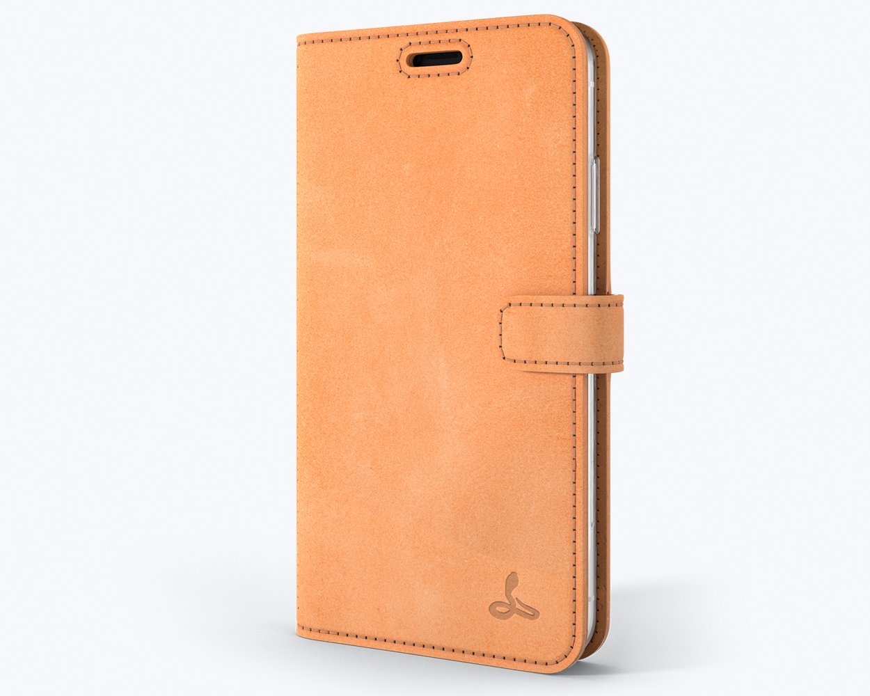Étui portefeuille en cuir vintage - Apple iPhone XR