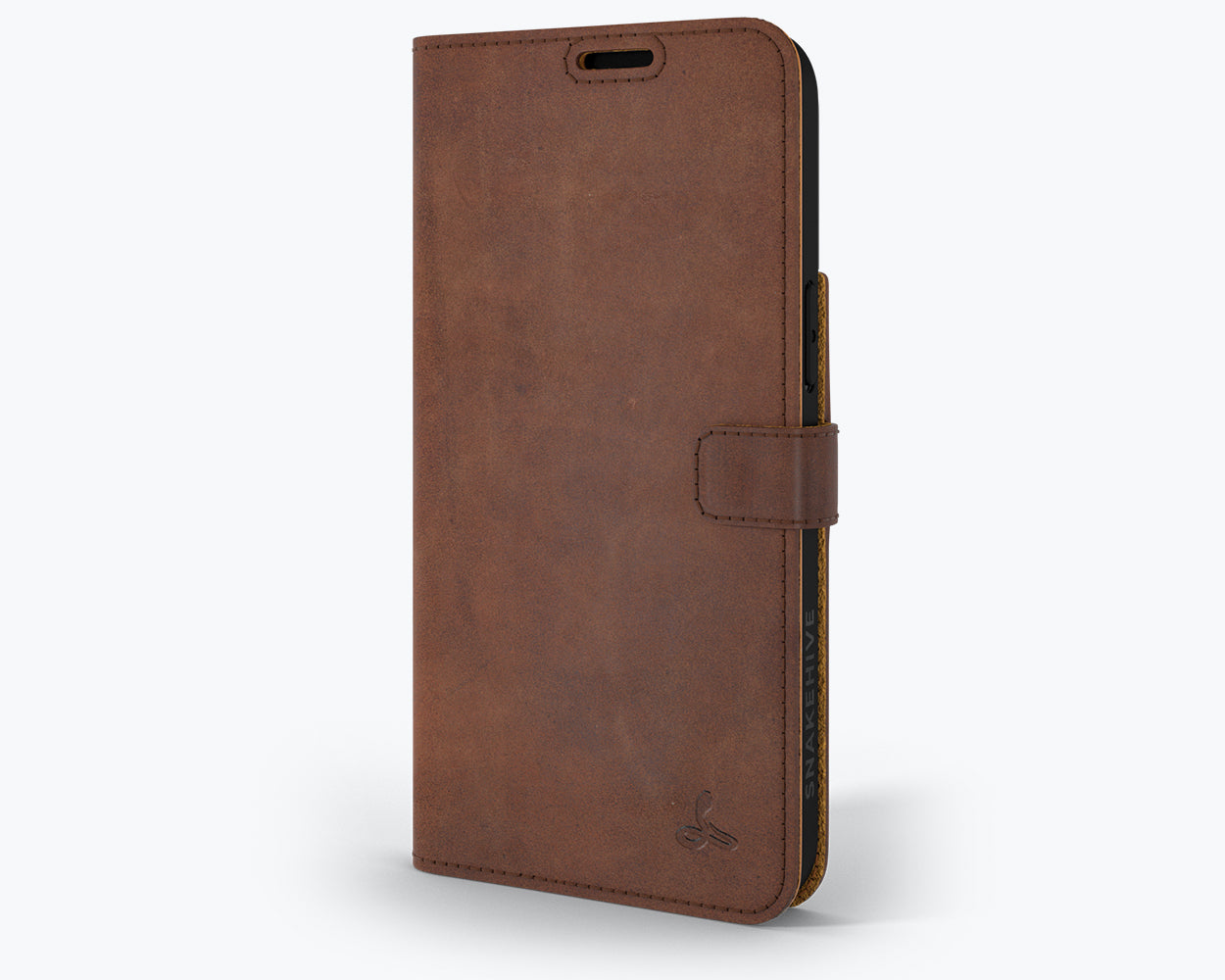 Étui portefeuille en cuir vintage - Apple iPhone 14 Pro