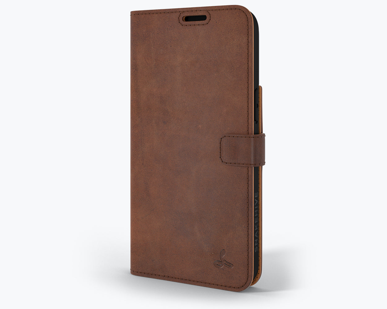Étui portefeuille en cuir vintage - Apple iPhone 14 Pro Max