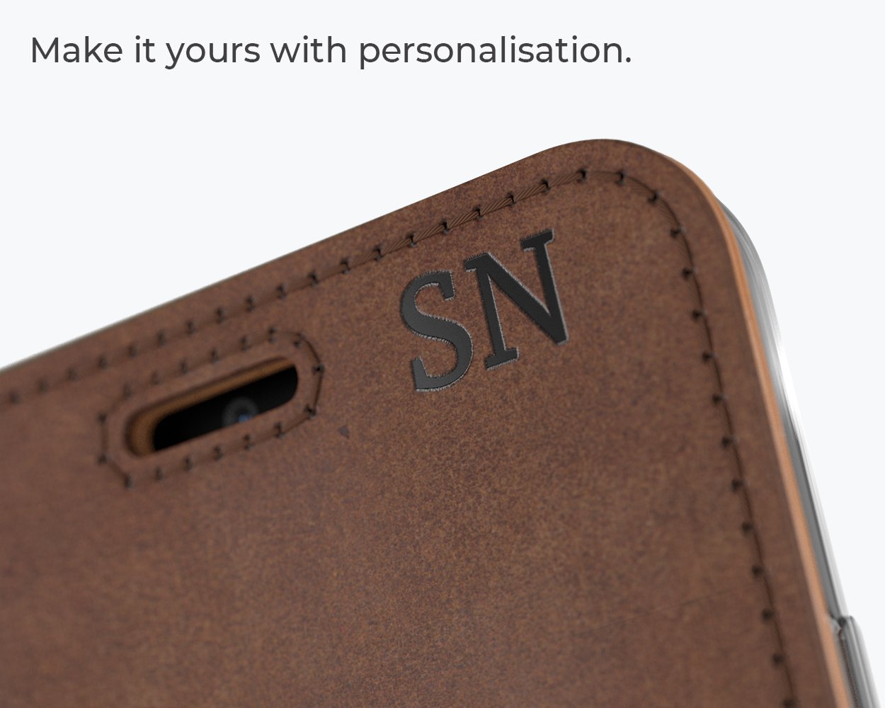 Étui portefeuille en cuir vintage - Samsung Galaxy S21 Ultra