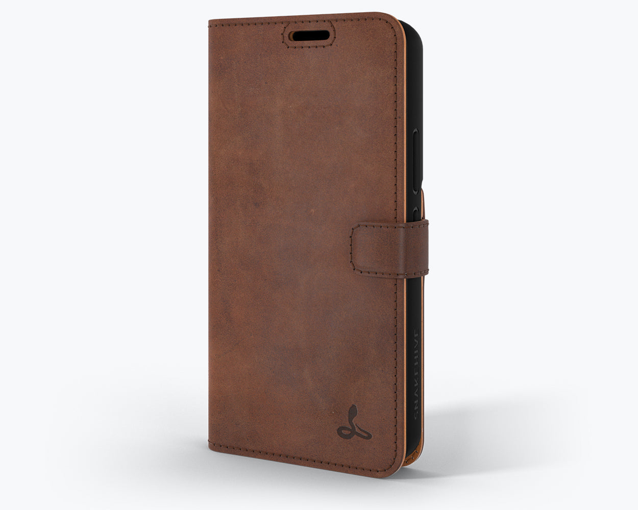 Étui portefeuille en cuir vintage - Samsung Galaxy S22