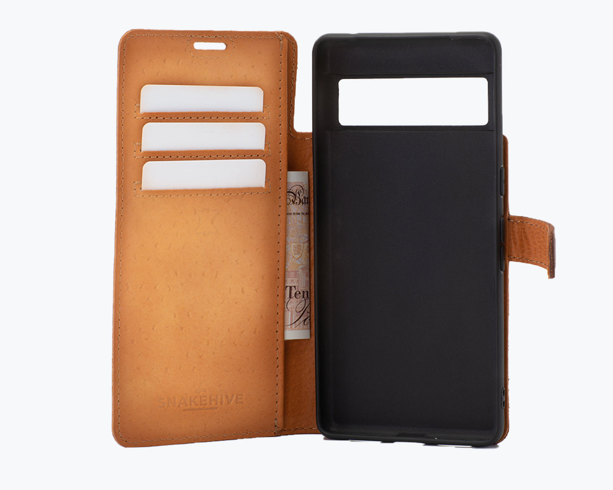 Google Pixel 7 - Vintage Leather Wallet Phone Case
