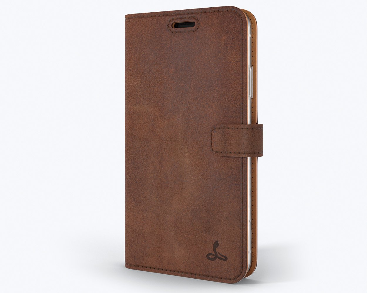Étui portefeuille en cuir vintage - Apple iPhone XR