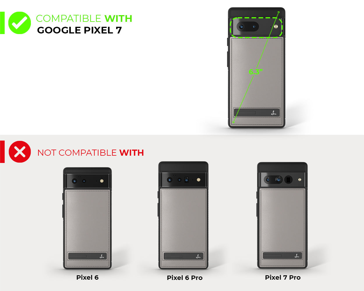 Google Pixel 7 - Metro Leather Phone Case