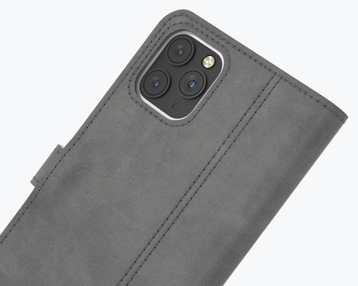 Étui portefeuille en cuir vintage - Apple iPhone 12 Pro Max