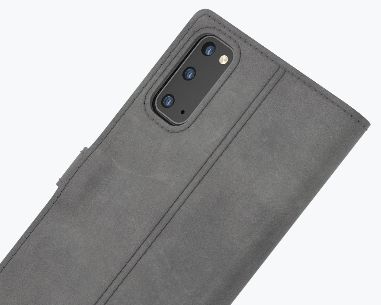 Étui portefeuille en cuir vintage - Samsung Galaxy S20 FE
