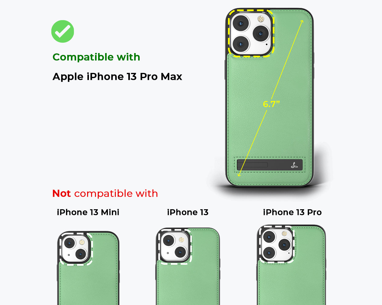 Étui en cuir Metro - Apple iPhone 13 Pro Max