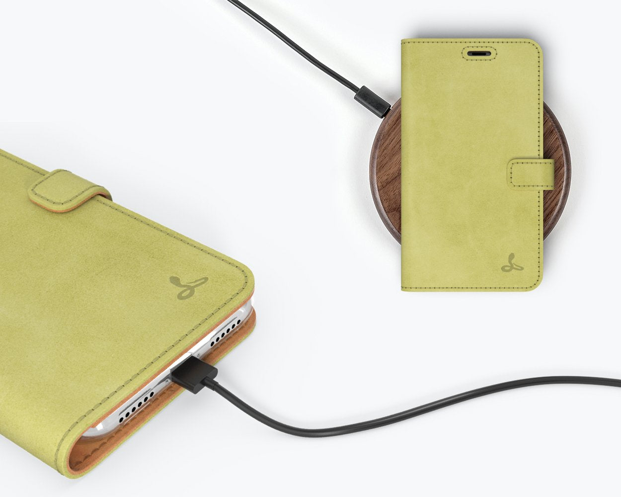 Étui portefeuille en cuir vintage - Apple iPhone XS Max