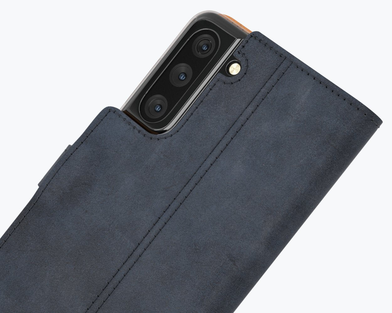 Étui portefeuille en cuir vintage - Samsung Galaxy S21 Plus
