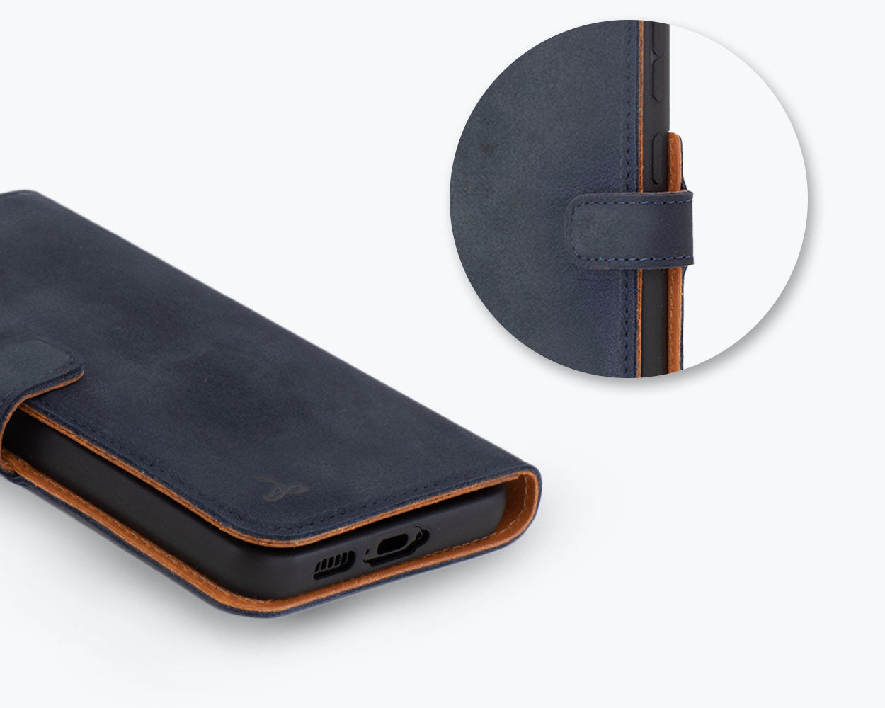 Samsung Galaxy S23 Plus - Vintage Leather Wallet Phone Case